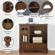 preview thumbnail 21 of 22, Convenience Concepts Tahoe Highboy 40" 2 Drawer TV Stand with Storage Cabinet and Shelves