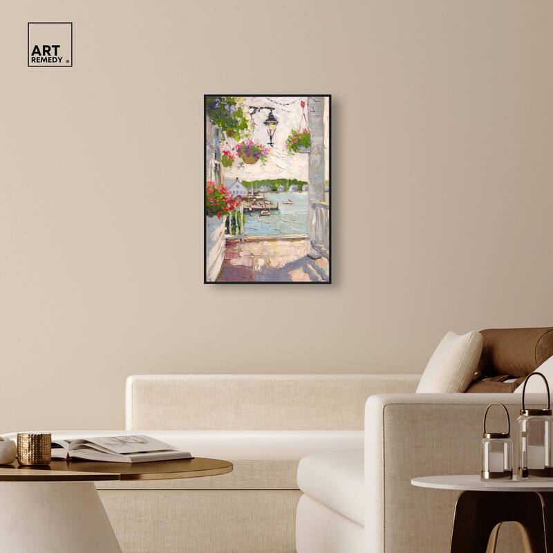 Harbor Hideaway II Canvas by Art Remedy