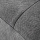 preview thumbnail 3 of 3, Roundhill Furniture Bonarse Fabric Cuddle Chair with Storage Ottoman with Casters in Wonderland Slate