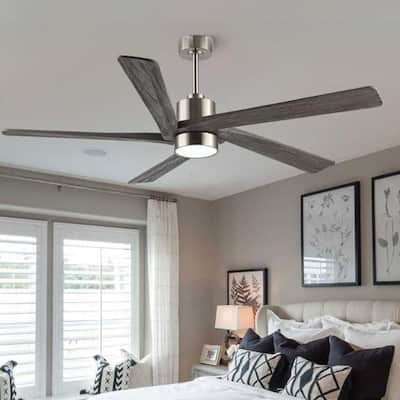 AeroBlade 54" 5-Blade 6-Speed Ceiling Fan with LED Light