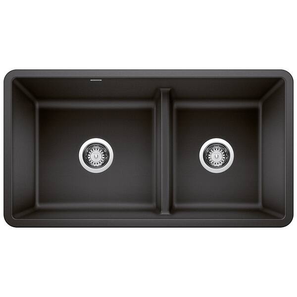 slide 2 of 22, Blanco Precis 18-In X 33-In Granite Kitchen Sink - 33" x 18" x 9.25"