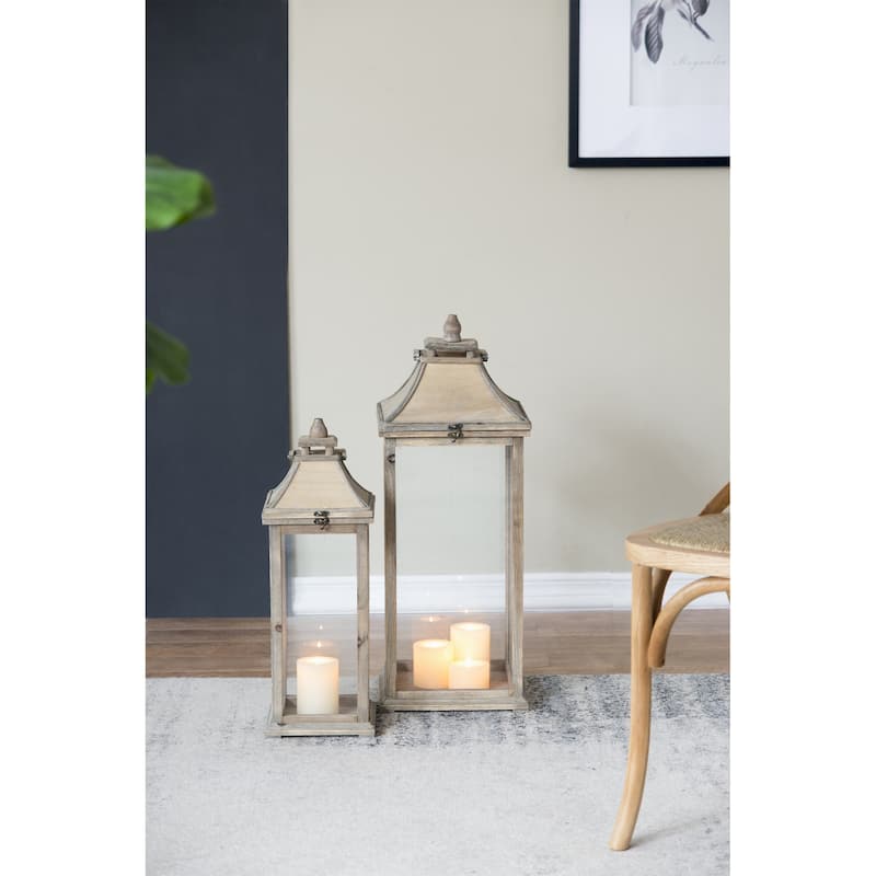 Hurricane Lantern Holder Decor