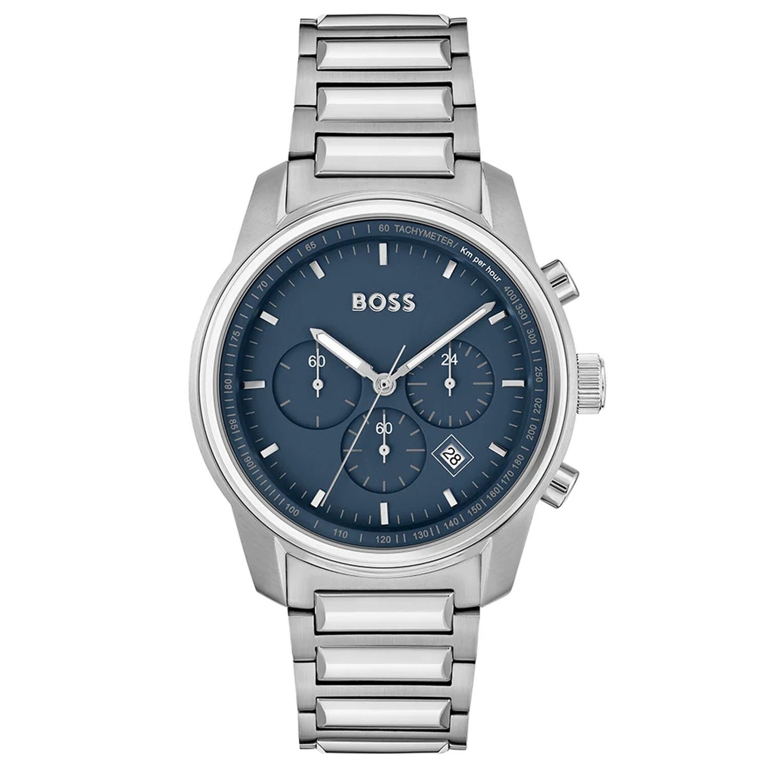 Hugo Boss Men's Confidence Black Dial Watch 1513810 (36 - Main Image