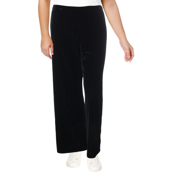 velvet pull on pants