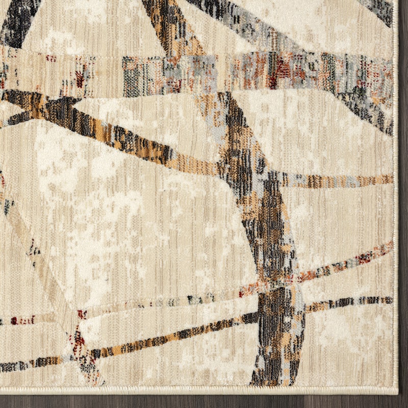 Petra Travertine/Earth Area Rug