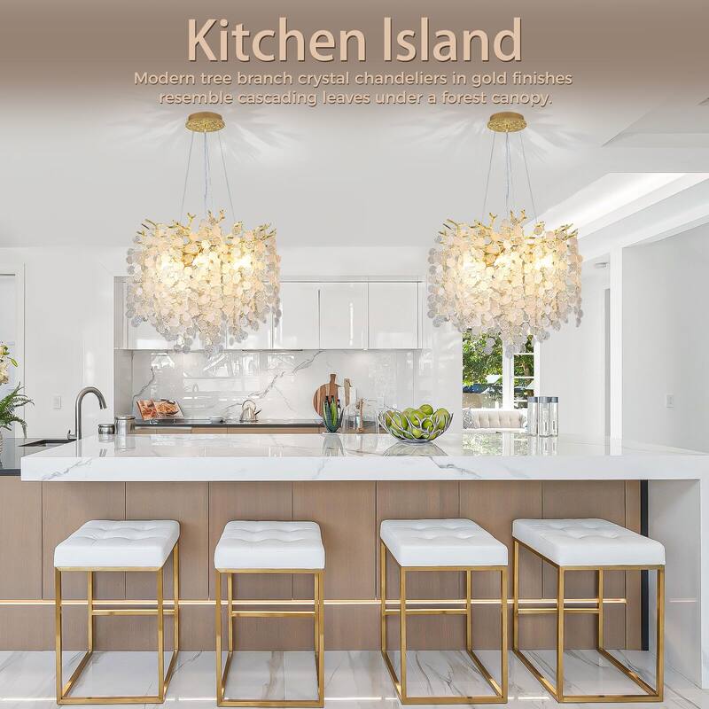 Tree Branch Chandelier Modern Crystal Chandelier Ceiling Hanging Light