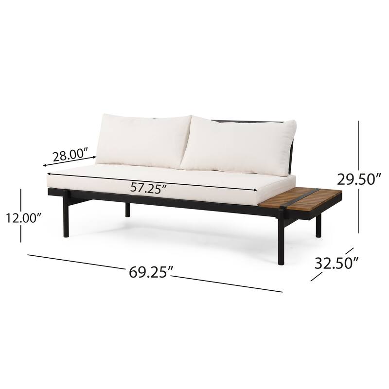 Outdoor 5 Seater Sectional Sofa Set