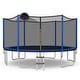 preview thumbnail 2 of 12, 12/14/15/16 Feet Outdoor Recreational Trampoline with Enclosure Net