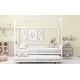 preview thumbnail 34 of 32, Roomfitters Full Size Metal House Bed with Fence, Space-Saving Design with Trundle, Fun and Functional