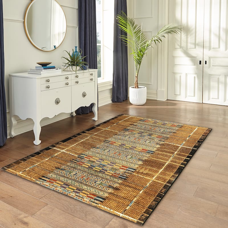 Liora Manne Marina Tribal Stripe Indoor/Outdoor Rug