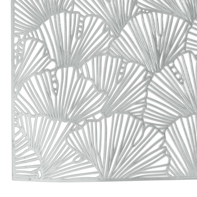 Home Details 4 Pack Shell Laser Cut Placemat