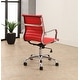 preview thumbnail 10 of 18, Abbyson Samuel Adjustable Leather Office Chair