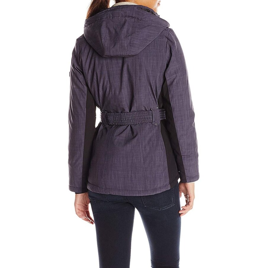 Shop Zeroxposur Womens Jackets Gray Size Large L Hooded Nightfall
