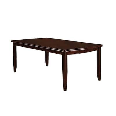 Rectangular Dining Table in Espresso Finish
