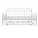 preview thumbnail 12 of 16, The Novogratz Bright Pop Full Metal Daybed with Twin Trundle Bed