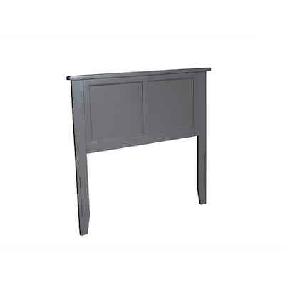 Wood Panel Headboard with Classic Detailing and USB Charger, Fits Standard Frames for a Timeless Bedroom Look
