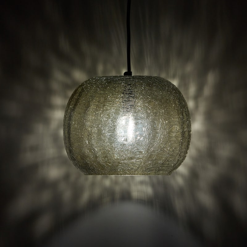 River of Goods Black Metal and Glass 9.75-Inch Pendant Light with Adjustable Hanging Cord - 9.75" x 9.75" x 9.75/68.75"