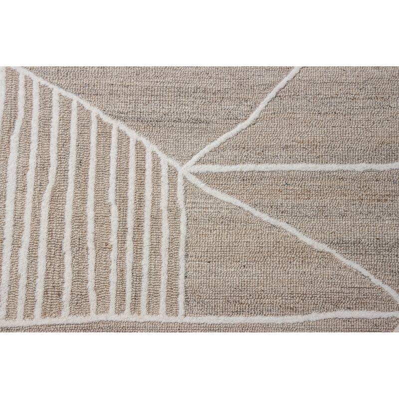 Bashian Beige Transitional Area Rug