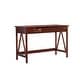 preview thumbnail 10 of 12, Linon Cranesbill Antique Tobacco Writing Desk