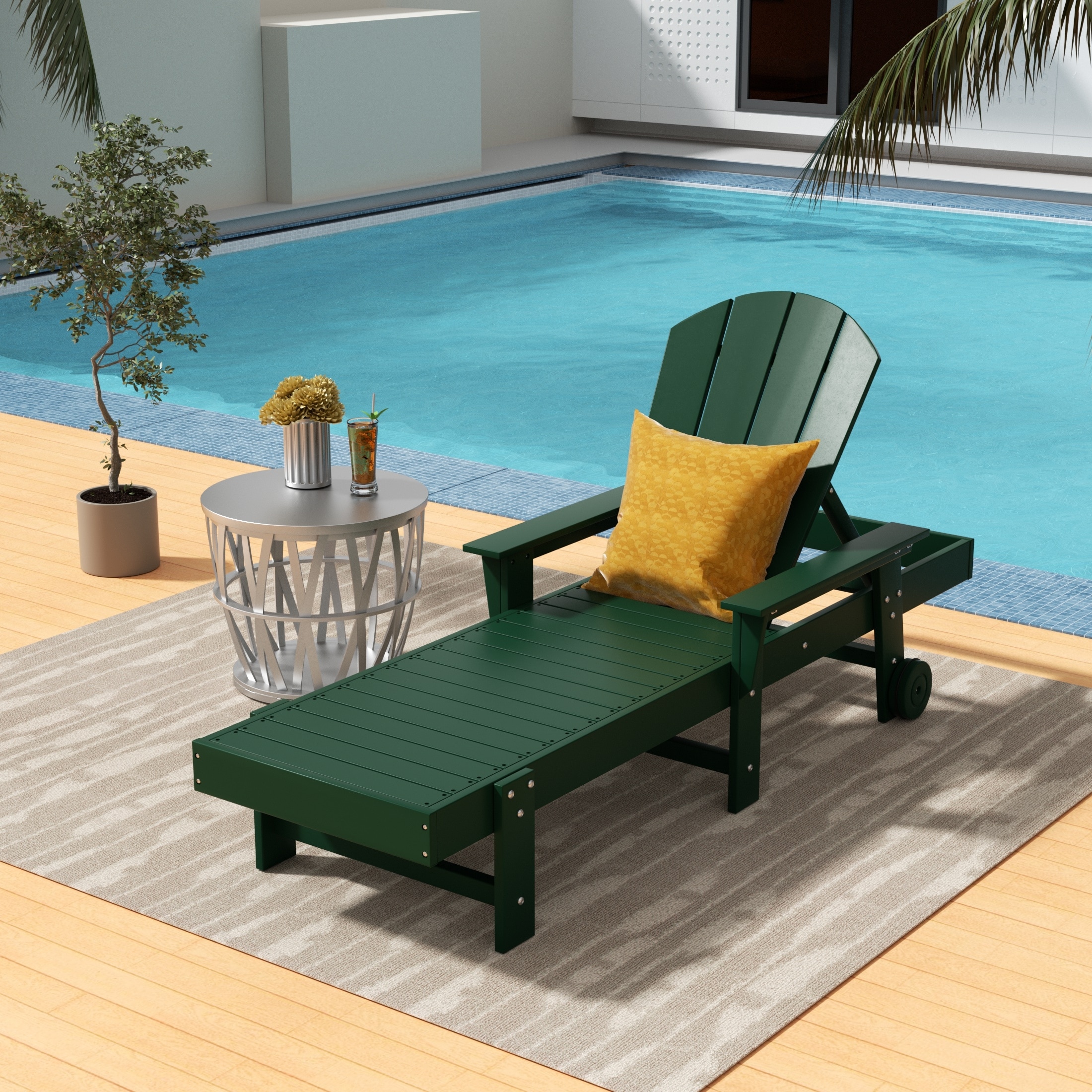 Poly store chaise lounge