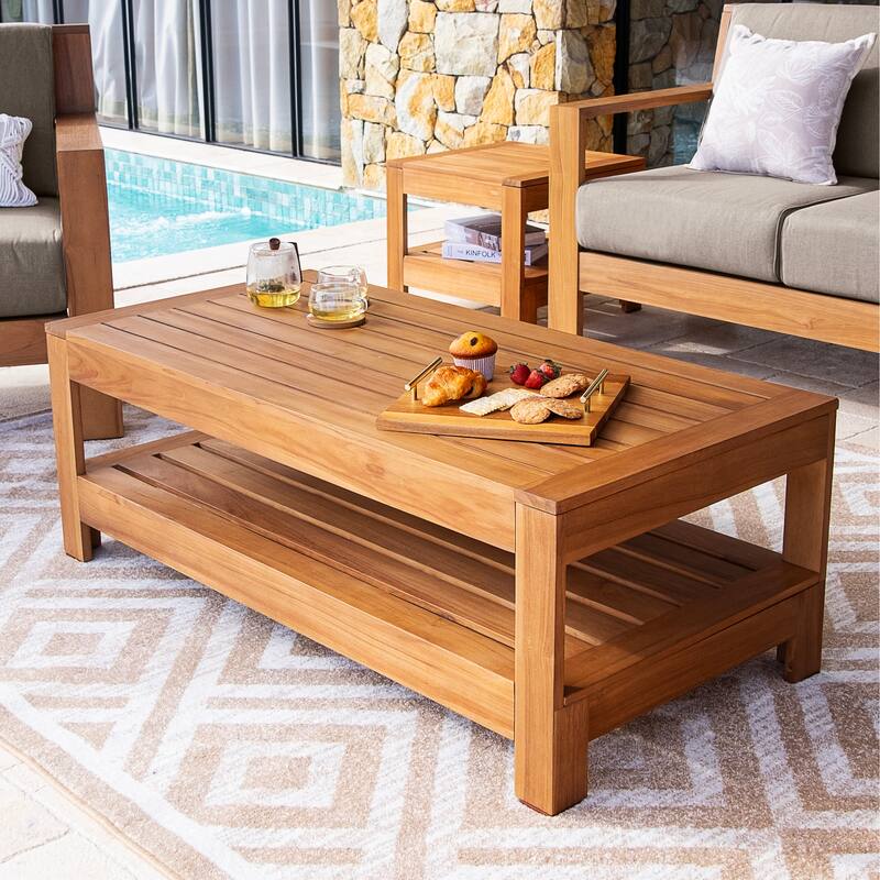 Cambridge Casual Logan 4-Piece Outdoor Conversation Set with Sunbrella Cushion