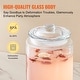 preview thumbnail 60 of 61, Beverage Dispenser with Spigot and Lid, Iced Tea Lemonade Juice Water Dispenser