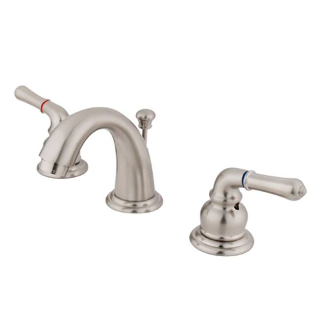 Kingston Brass Magellan Mini-Widespread Bathroom Faucet with Pop-Up