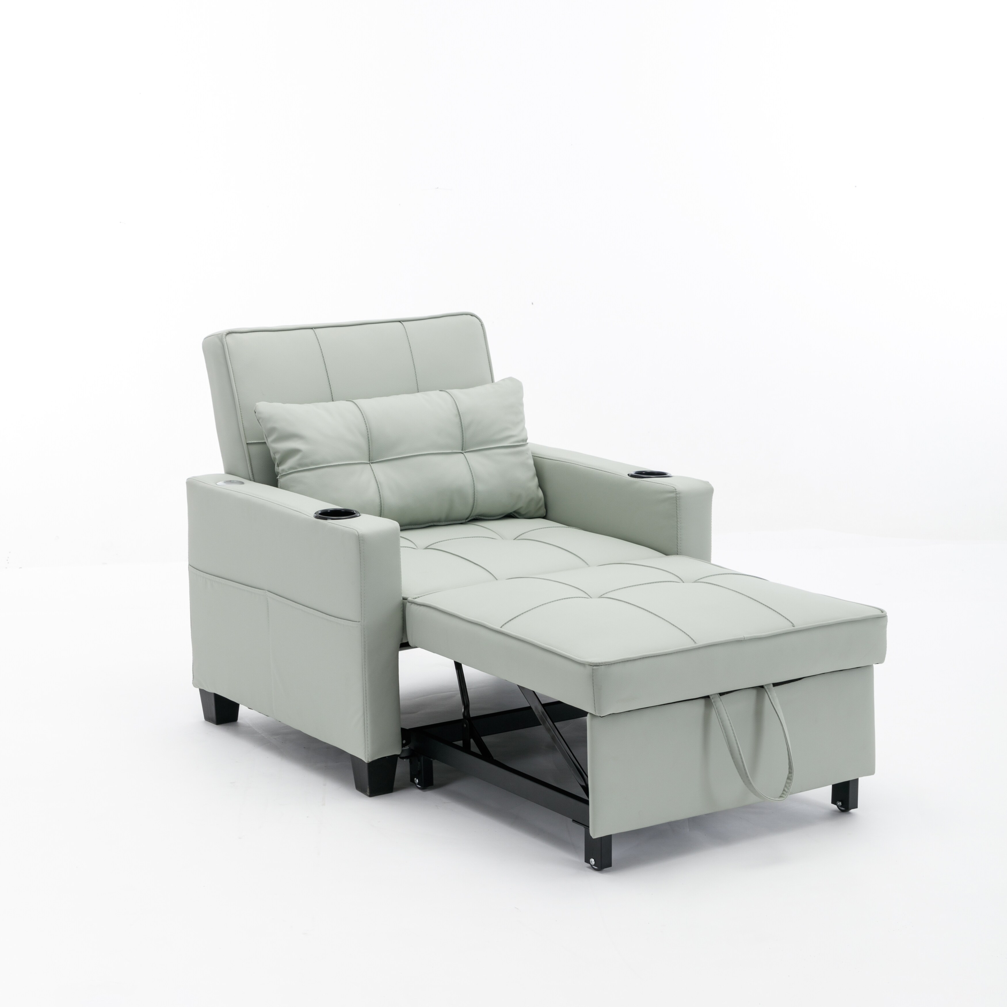 White online convertible chair