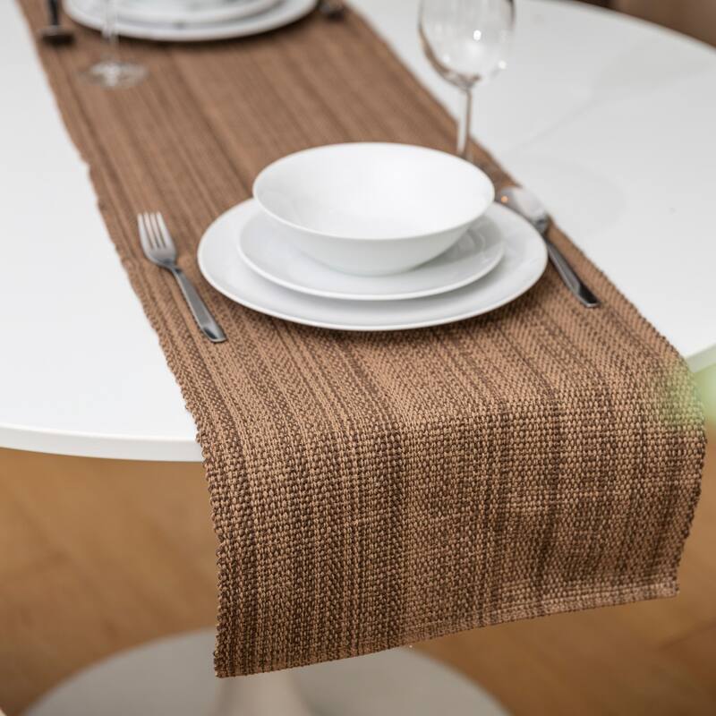 Fabstyles Casual Classic Extra Thick Cotton Table Runner Handmade