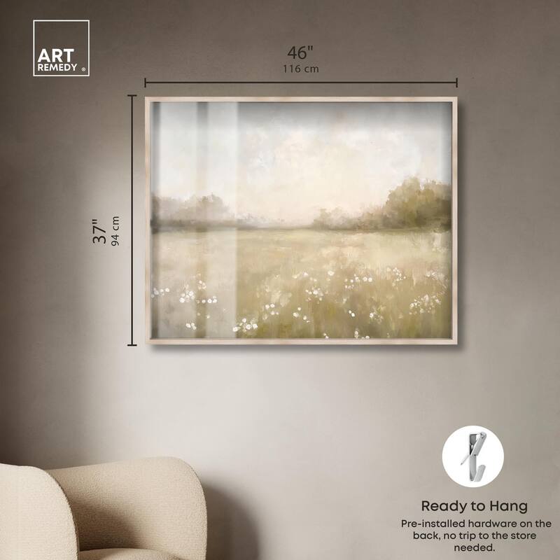 Peaceful Expanse Shadowbox by Art Remedy