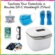 preview thumbnail 4 of 5, Bluestone UV Light Sanitizer, Sterilizer and Dryer Box with UV-C Lamp for Phones, Toothbrush, Beauty & Nail Tools