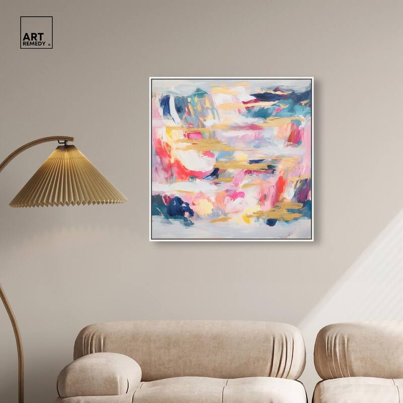 Balipink III Canvas by Art Remedy