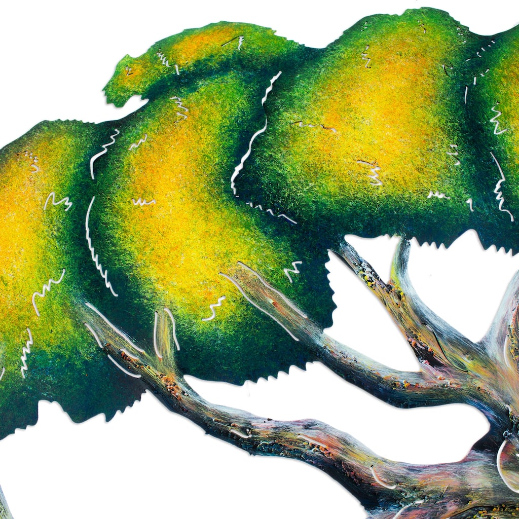 Novica Handmade Great Tree Of Life Steel Wall Art