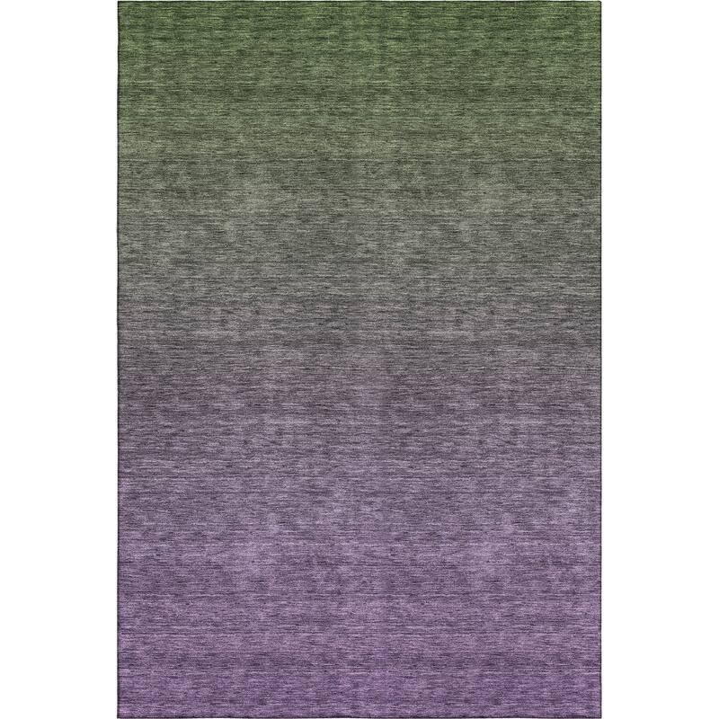 Premium Washable Super Soft Solid Ombre Mayfield Rug