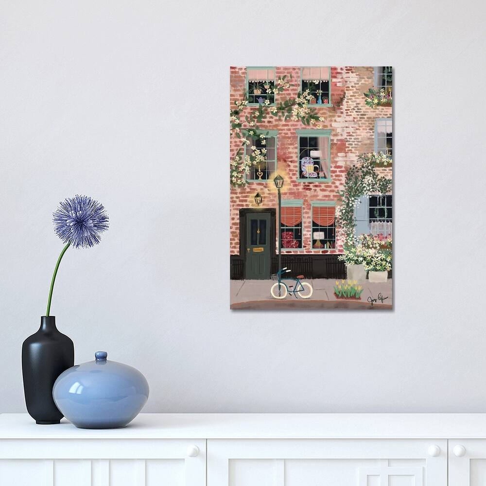 iCanvas "Around The Corner" by Joy Laforme Canvas Print