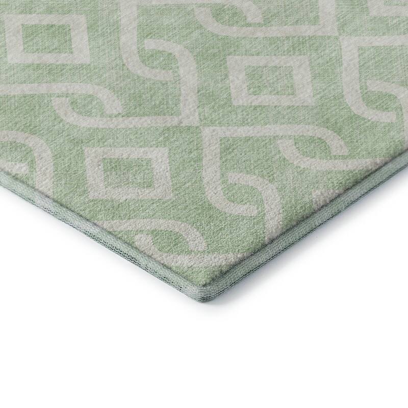 Premium Washable Super Soft Modern Medallions Mayfield Rug