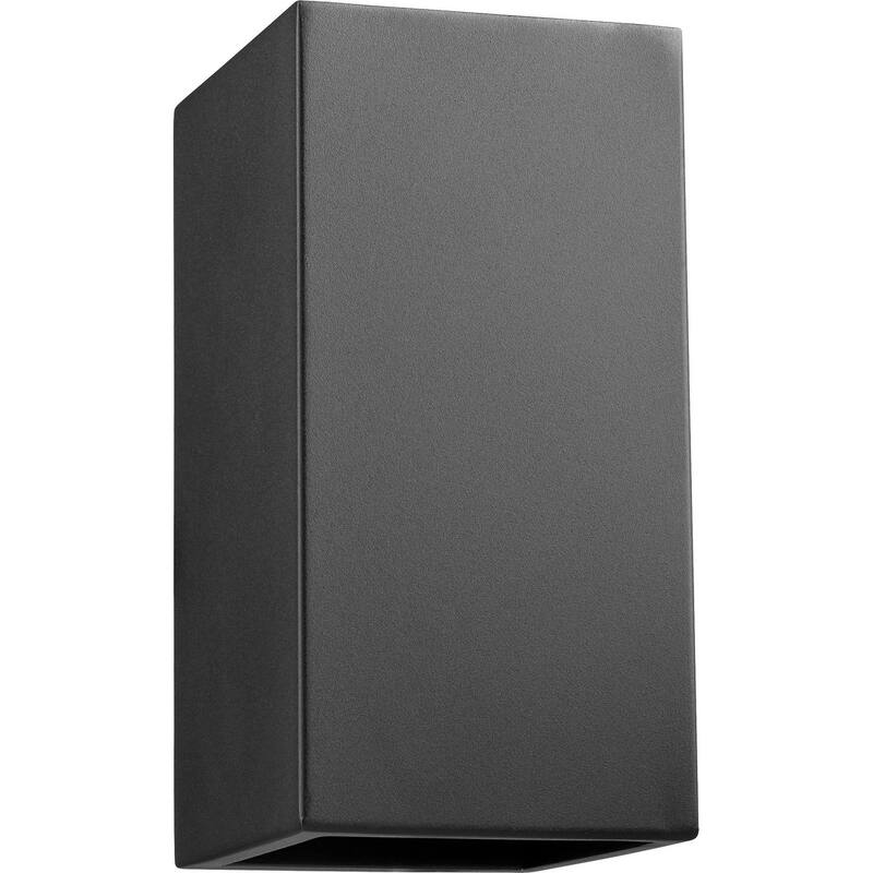 Quorum International Ion Single Light 10" Tall Outdoor Wall Sconce - Noir