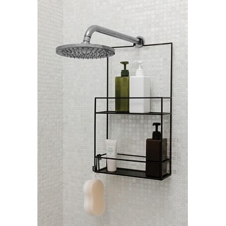at Home Grey Metal Shower Caddy, 25