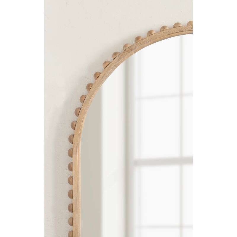 Kate and Laurel Beadbrook Arched Wall Mirror