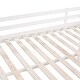 preview thumbnail 14 of 40, Full Size Loft Bed With Slide,Stair and Chalkboard for Home