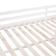preview thumbnail 14 of 12, Modern and Playful Design Wood Loft Bed with Slide, Ladder and Chalkboard, Full size, White