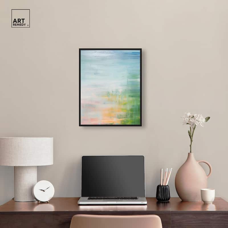 Peaceful Shore Canvas by Art Remedy