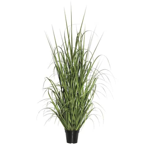Vickerman 48" Artificial Green Potted Ryegrass.