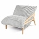 preview thumbnail 55 of 58, Pillow Saxx Dream Lounger with Wood Frame - 3-in-1 Bean Bag