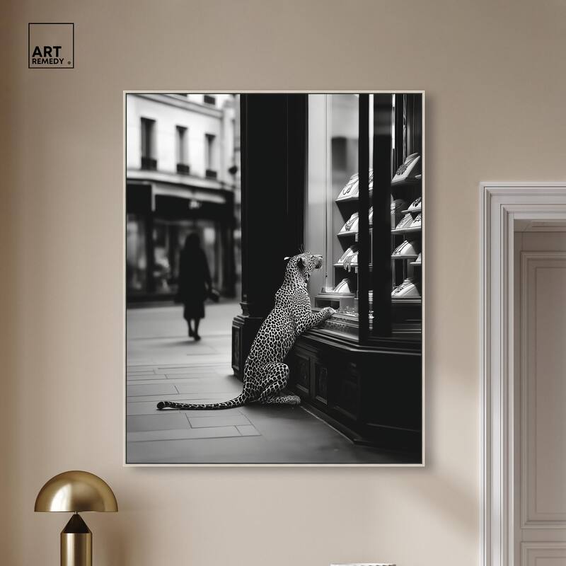 Jewels and Jaws Canvas by Art Remedy
