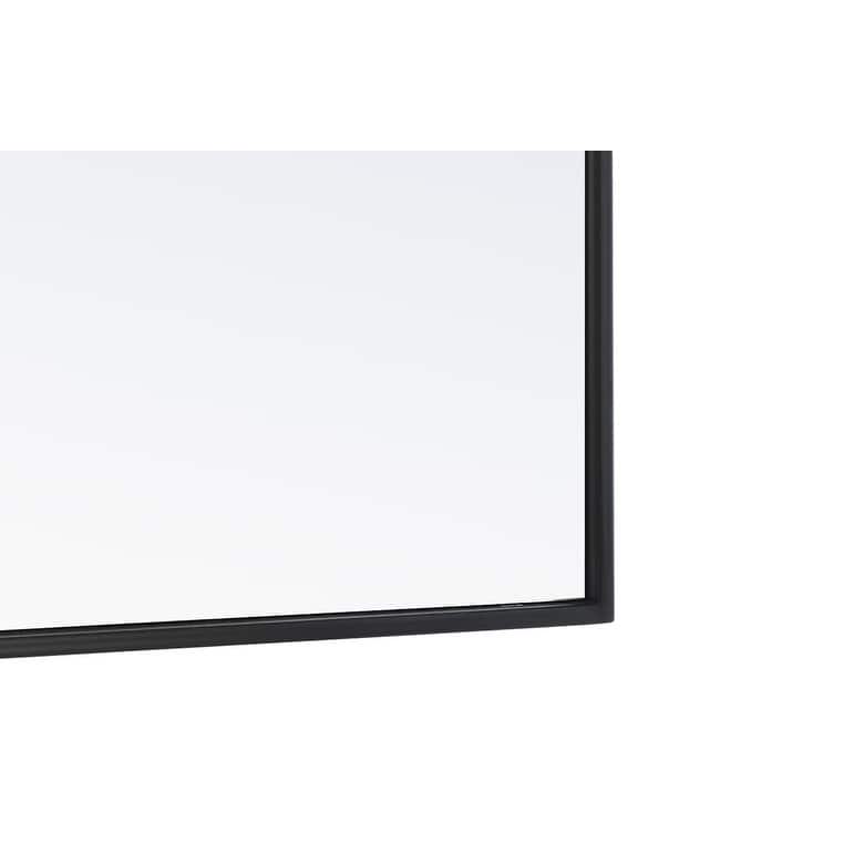 Strick & Bolton Posey Metal Rectangle Wall Mirror