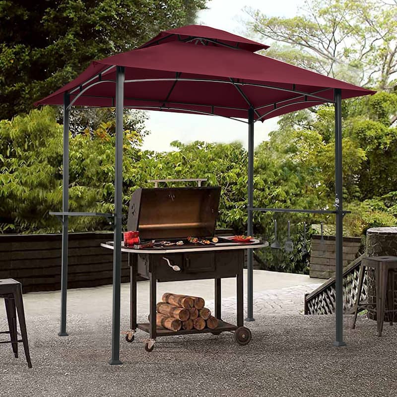 8 x 5 Ft Outdoor Grill Gazebo