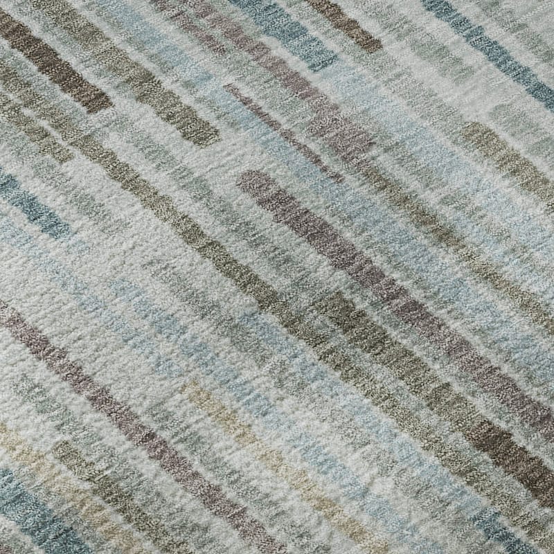 Premium Washable Super Soft Stripe Stack Mayfield Rug