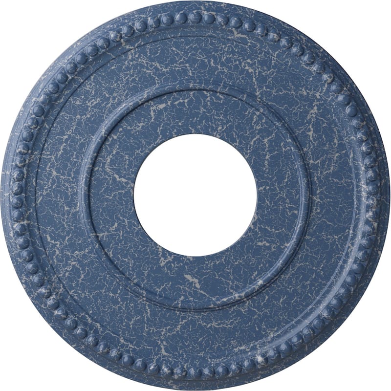 12 1/2"OD x 3 7/8"ID x 3/4"P Bradford Ceiling Medallion
