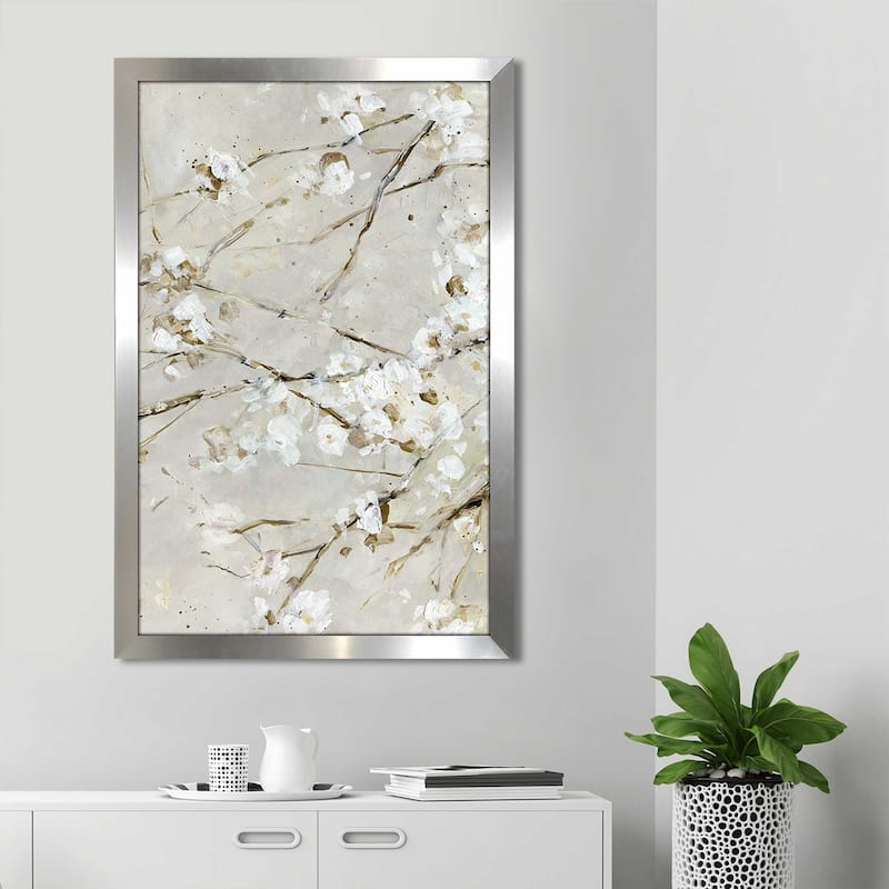 "Blossom Confetti (Vertical)" by Sally Swatland Print on Acrylic